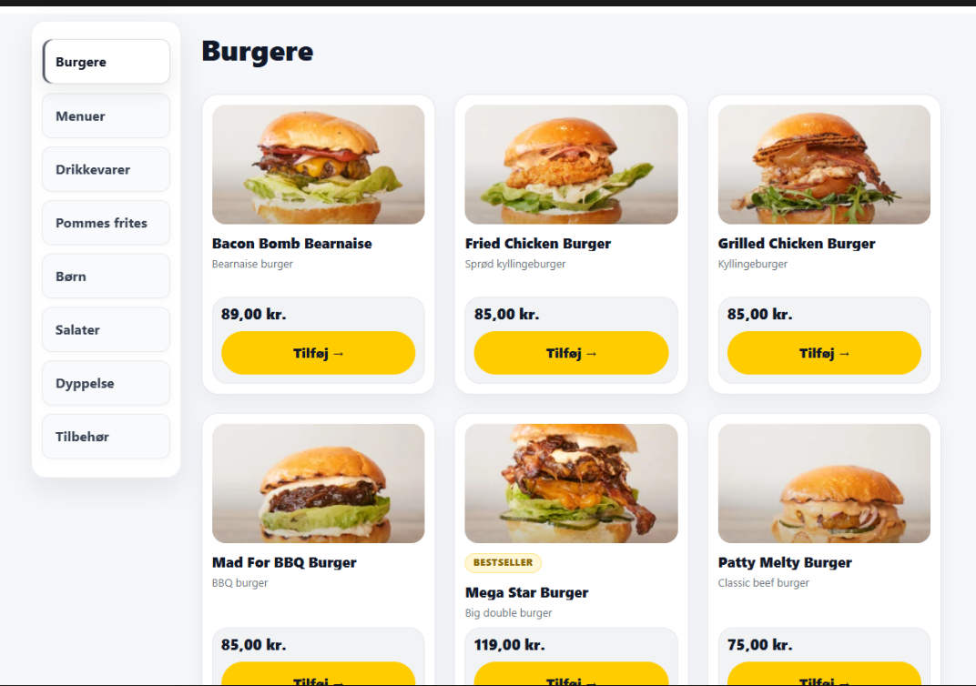 TakeawayBoost self-service kiosk ordering interface